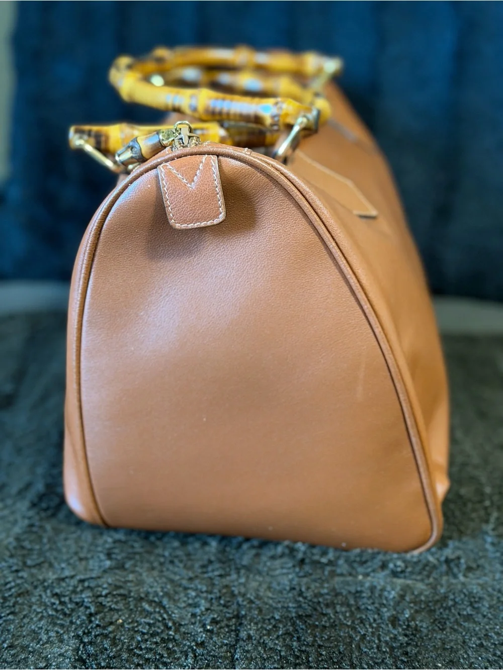 Gucci Bamboo handbag - Tan-Preloved